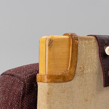 Bruno Mathsson, Armchairs, a pair, "Pernilla", Dux, late 20th century.