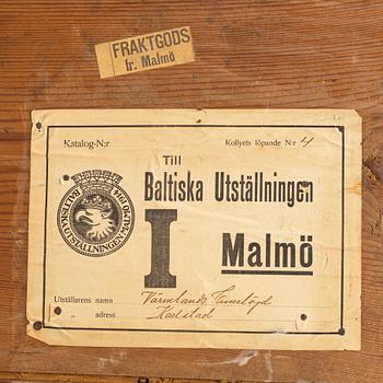 A Swedish cabinet, 19th Century.