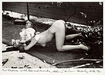 276. Helmut Newton, "Smoking nude".