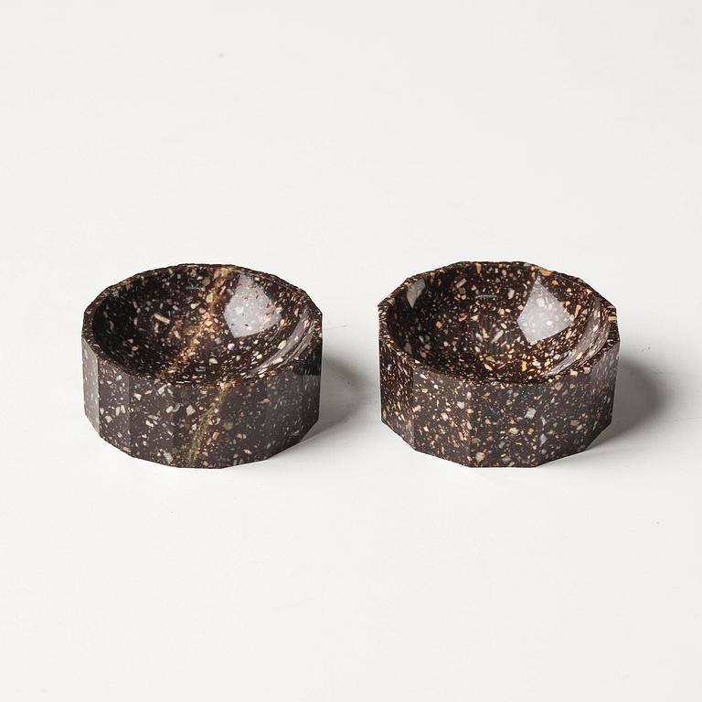 Saltkar, ett par, Älvdalen, 1800-talets början, Empire.