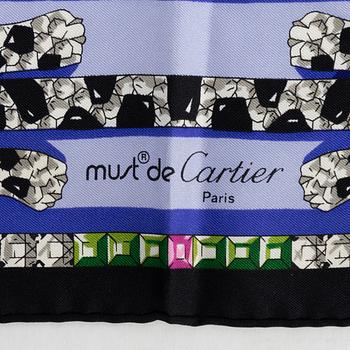 Cartier, scarf.