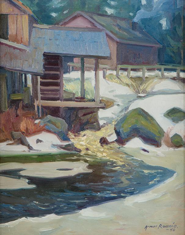 Armas Raunio, Vanha mylly.