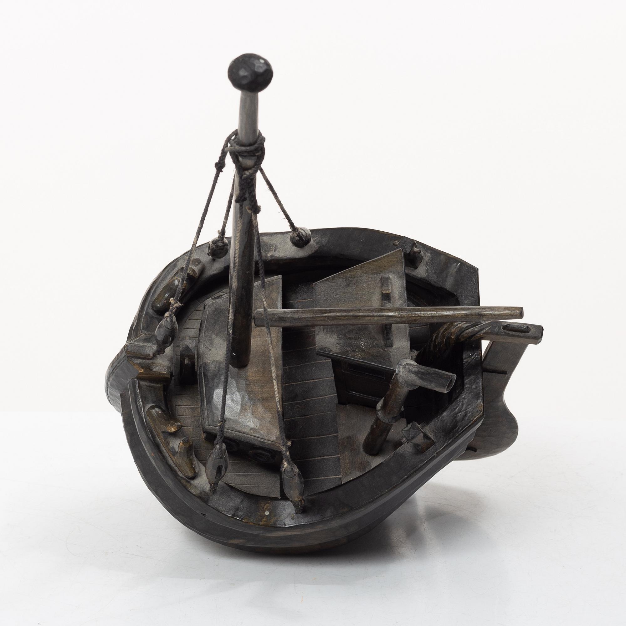 Bengt Lundin, Boat model.