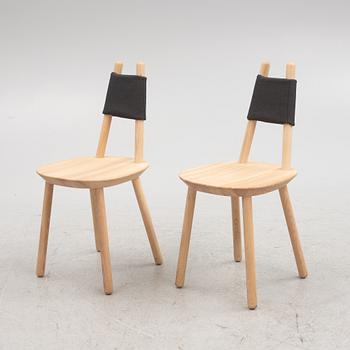 etc.etc., stolar, 6 st, "The Naive Wooden Chair ", Emko.