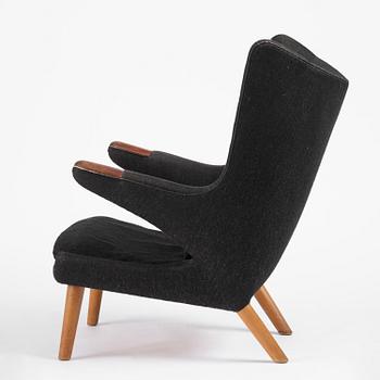 Hans J. Wegner, fåtölj, "Bamse", AP-stolen, Danmark, 1950-60-tal.