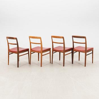 Nils Jonsson dining set, 5 pieces "Rimbo" and "Garmi" by Troeds, 1960s/70s.