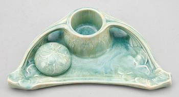 SKRIVSTÄLL, flintgods, Rörstrand, Jugend 1900-talets början.