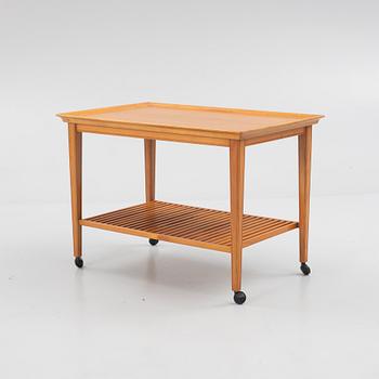 Serving cart, mid-20th century.