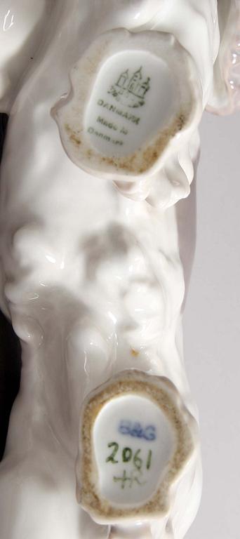 FIGURIN, porslin, Bing o Gröndahl.