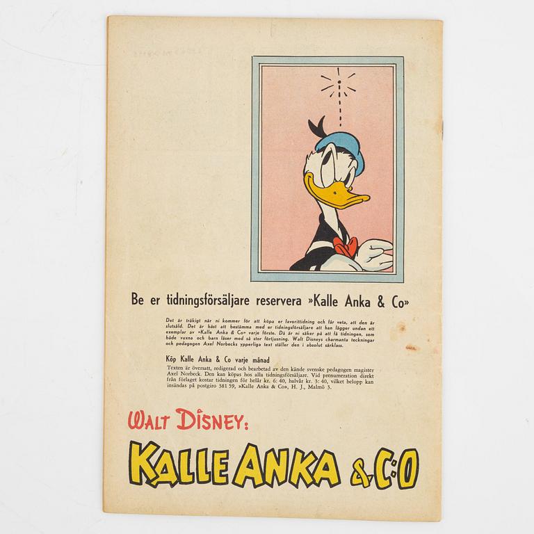 "Kalle Anka & Co, 12 st, komplett årgång 1949.