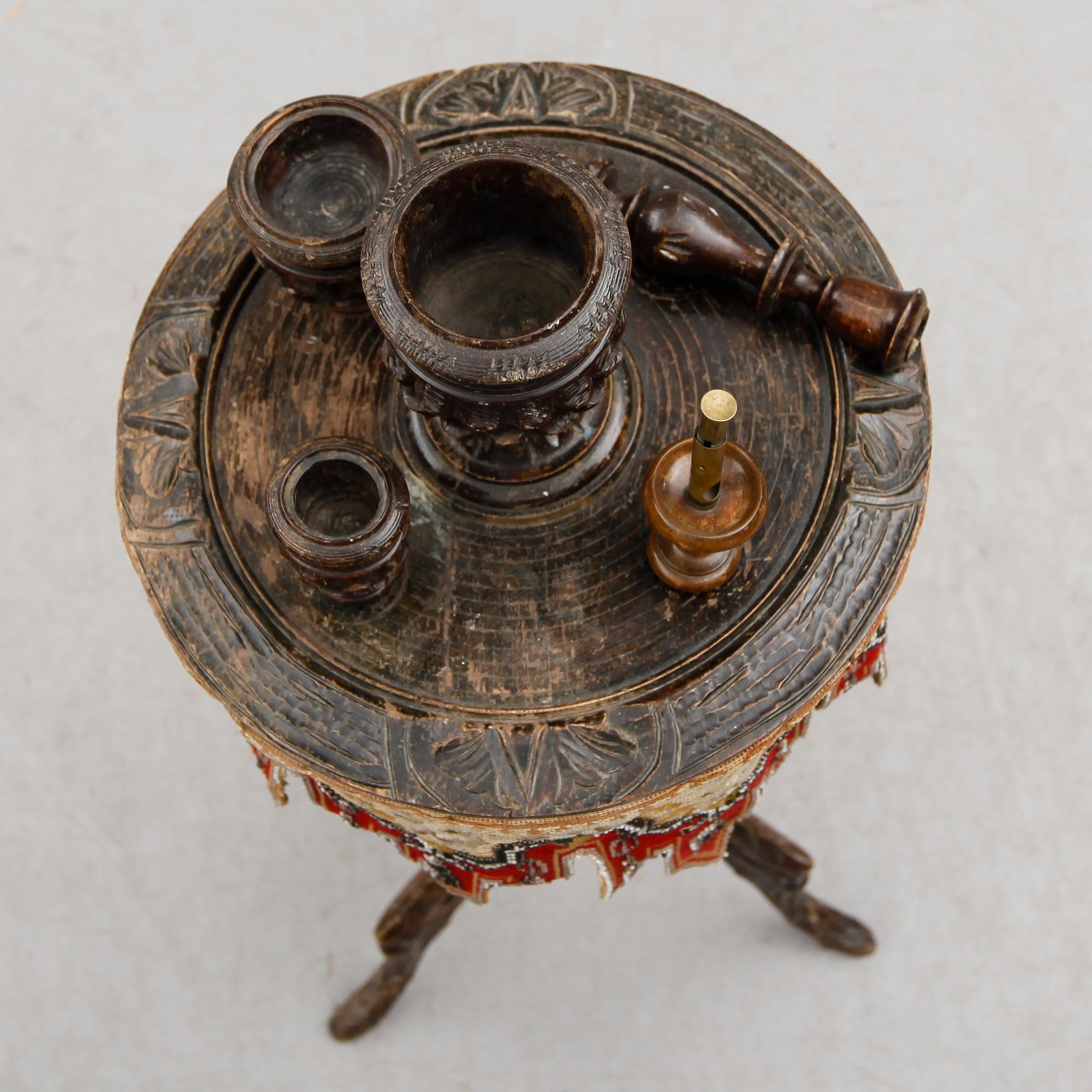 RÖKBORD, 1900-talets början.