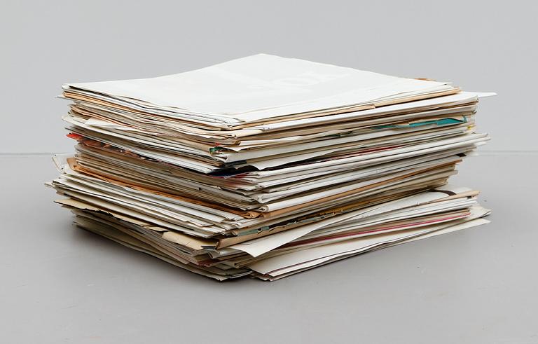 SAMLING FILMAFFISCHER, ca 100 st, bla 1960-/70-tal.