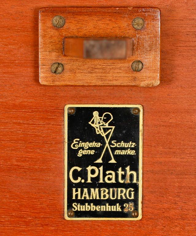 SEXTANT, C Plath, Hamburg, sekelskiftet 1900.