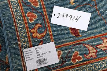 A carpet, Zeigler design, ca 312 x 254 cm.