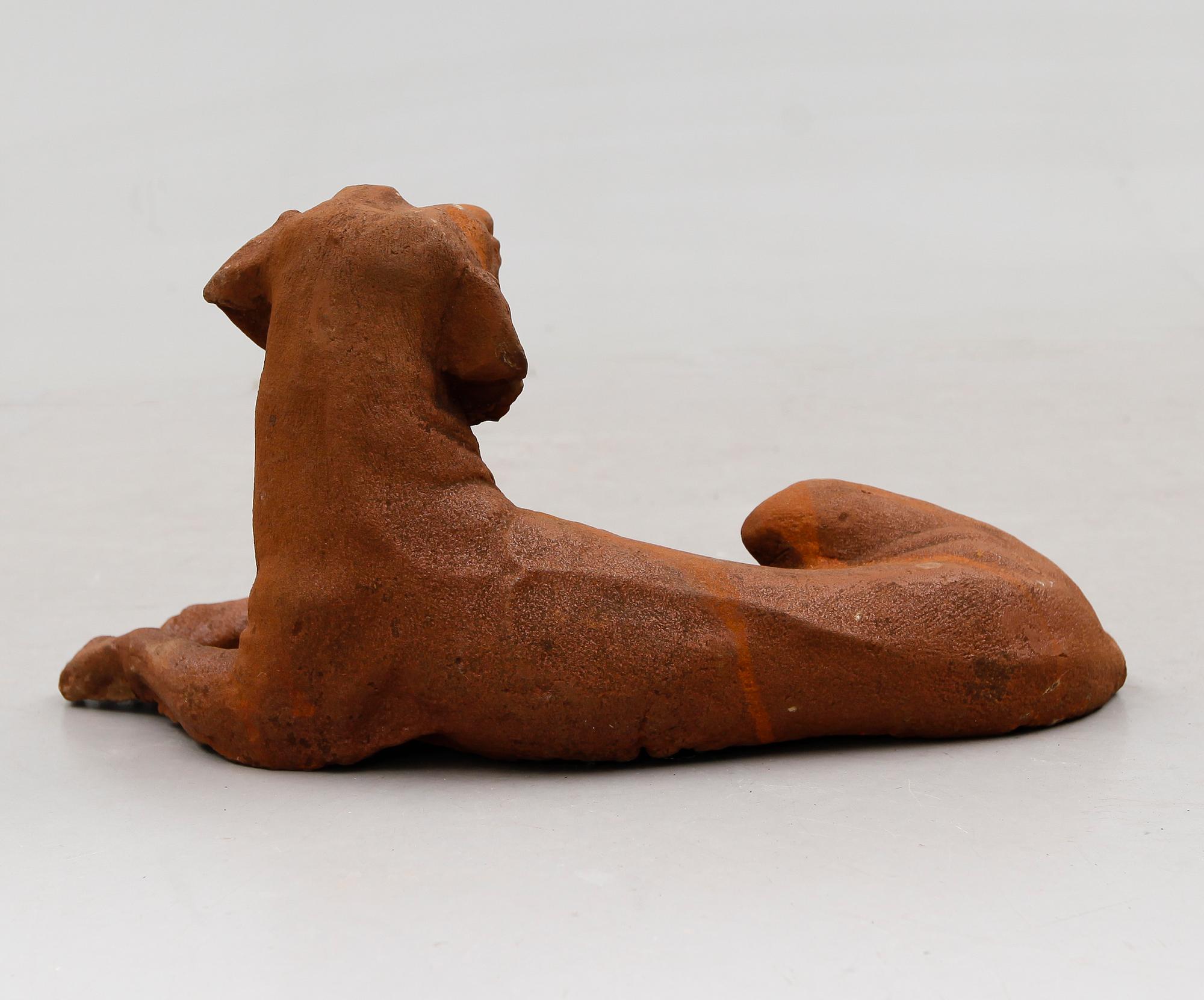 FIGUR, gjutjärn, modern tillverkning.