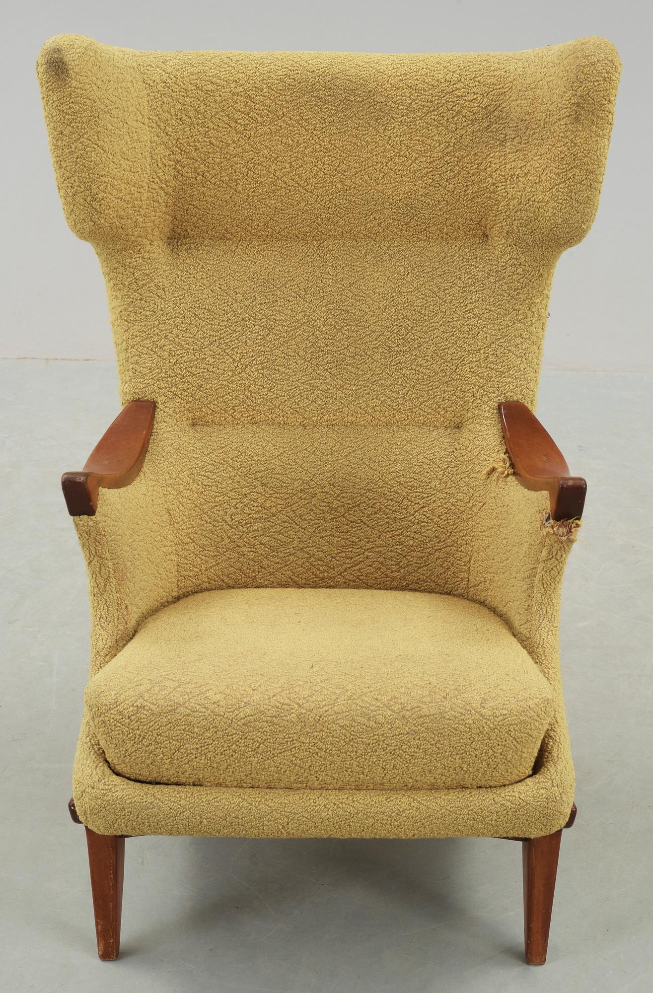 FÅTÖLJ, 1900-talets första hälft.