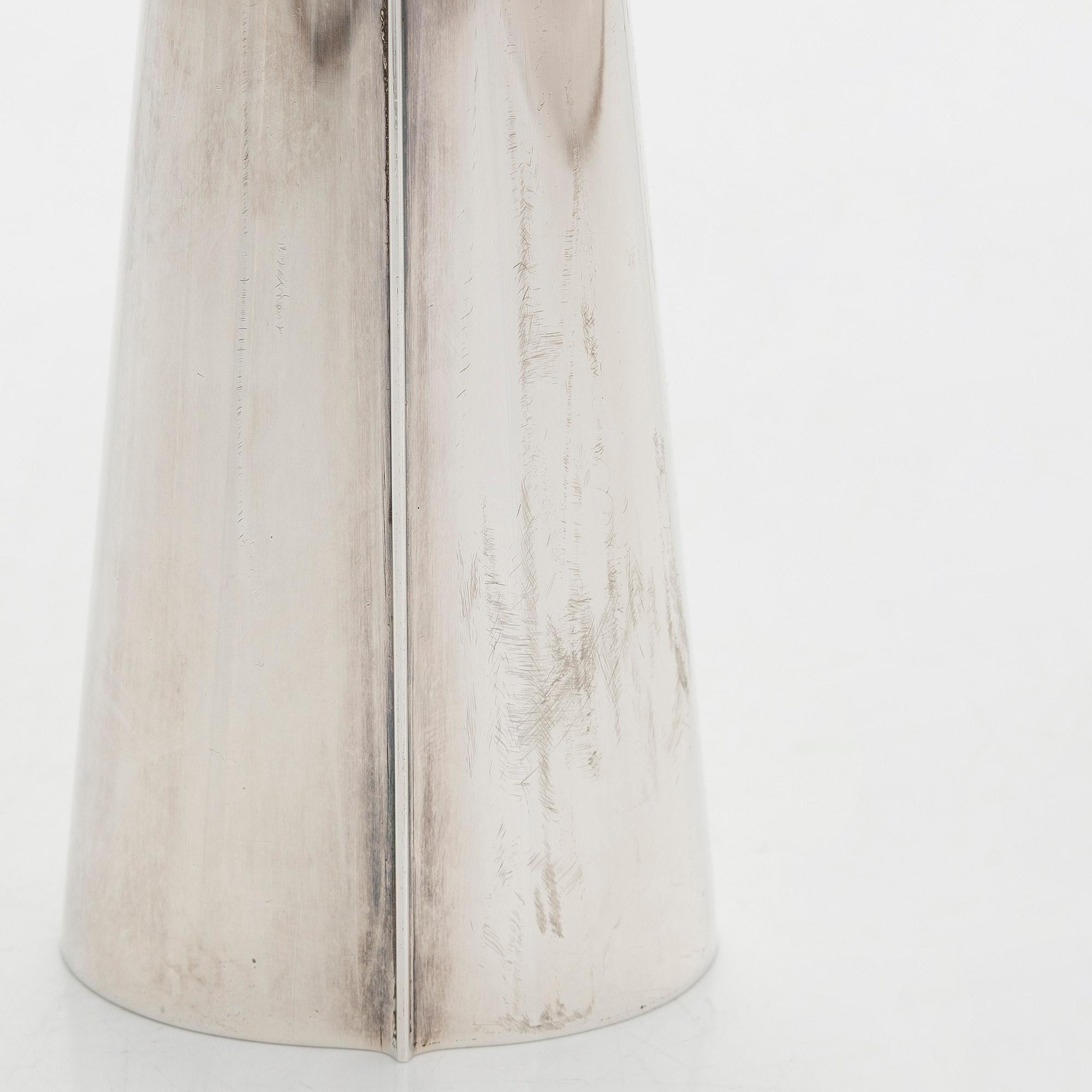 Tapio Wirkkala, vas, silver, "TW 36", Kultakeskus Hämeenlinna, 1959.