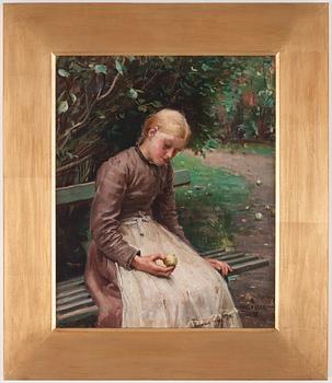 Axel Kulle, Girl with an apple.