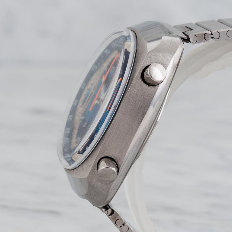 TRESSA, "tachymetre", kronograf, armbandsur, 39,5mm.