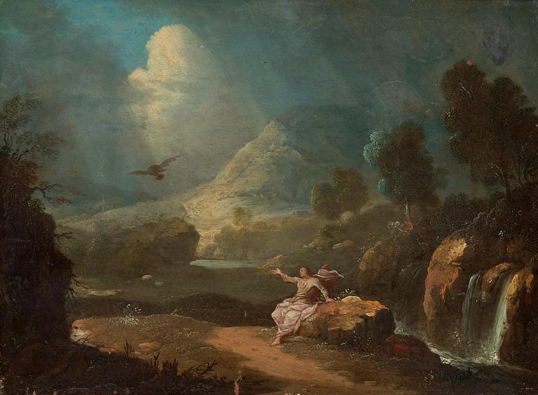 Gabriel Perelle, Landscape with St. John.