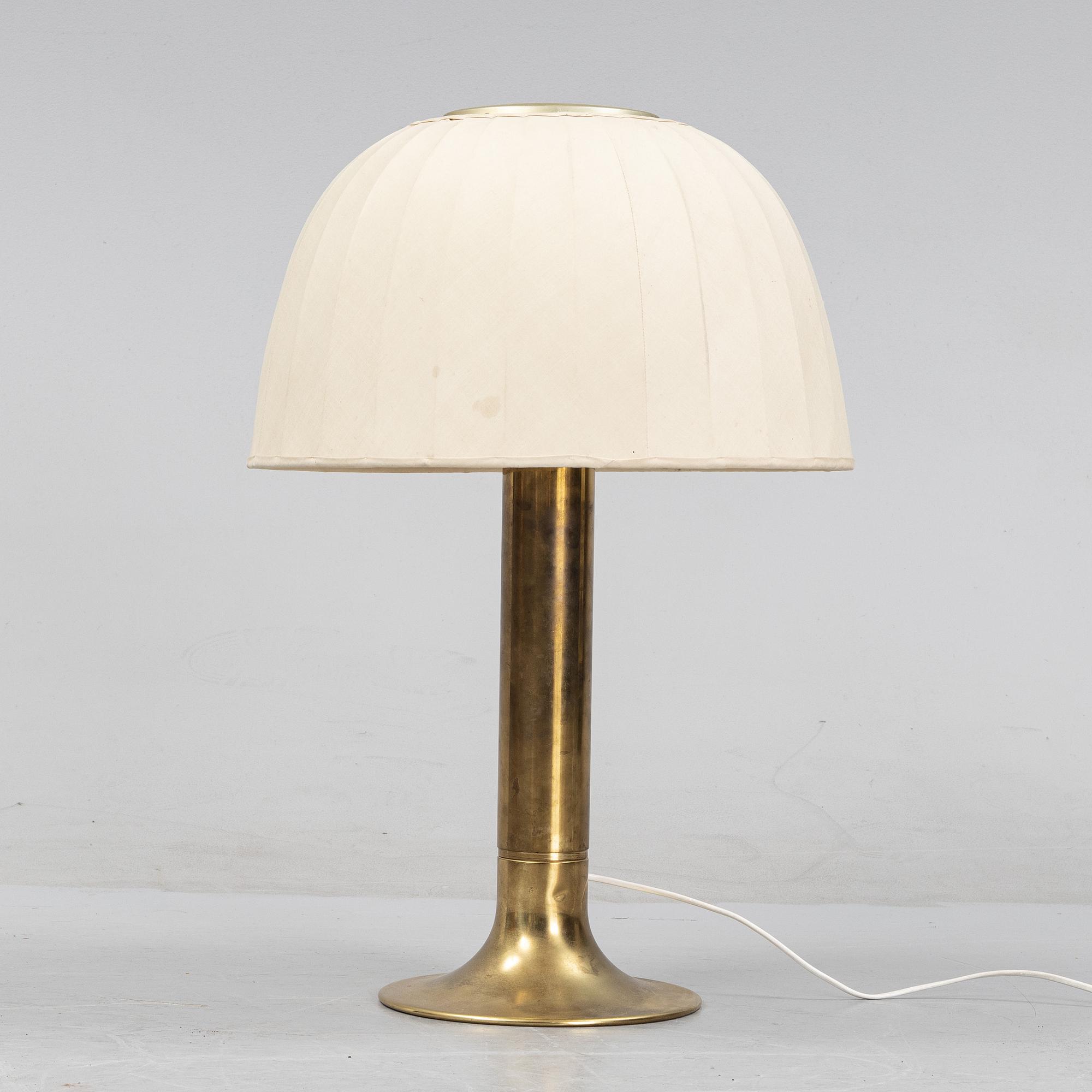 A brass table light by Hans-Agne Jakobsson, 1970's.