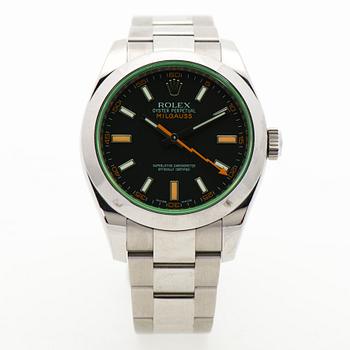 ROLEX, Oyster Milgauss, armbandsur, 40 mm.