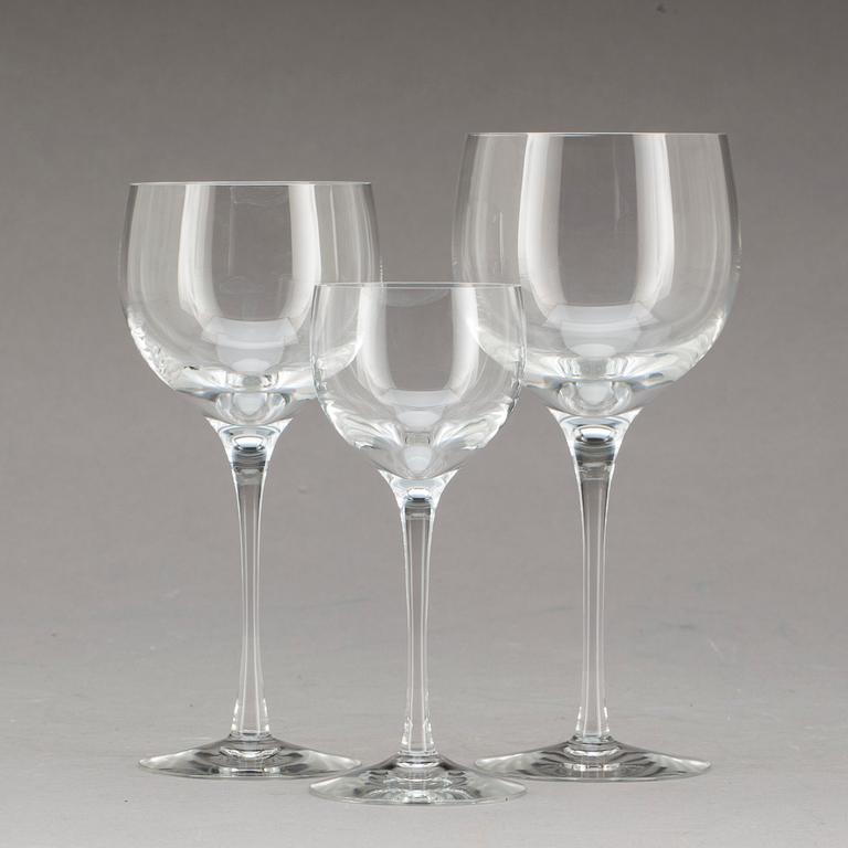 GLASSERVIS, ca 30 delar, design Bertil Vallin.