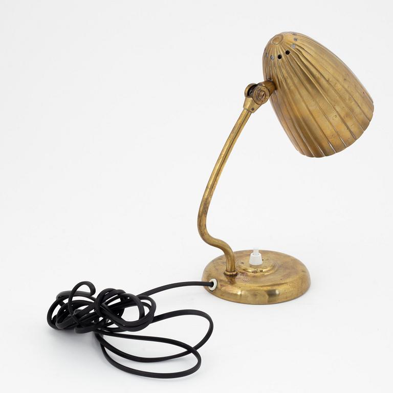 Harald Notini, a model "15470" desk/wall light from Arvid Böhlmarks Lampfabrik, 1940's.