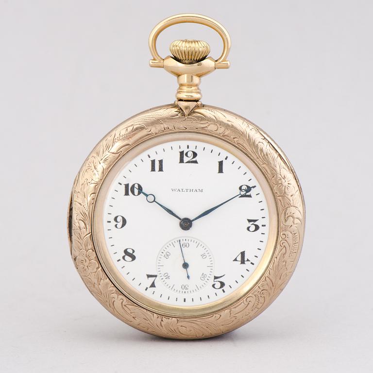 WALTHAM, pocket watch, 53 mm.