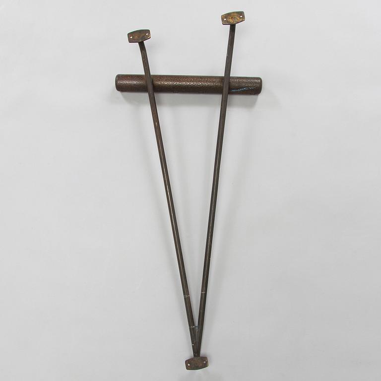 An early 20th century door handle.