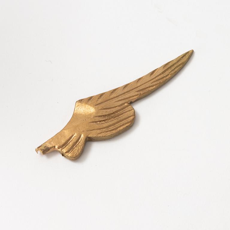 A Dutch wall clock, 18th/19th Century.