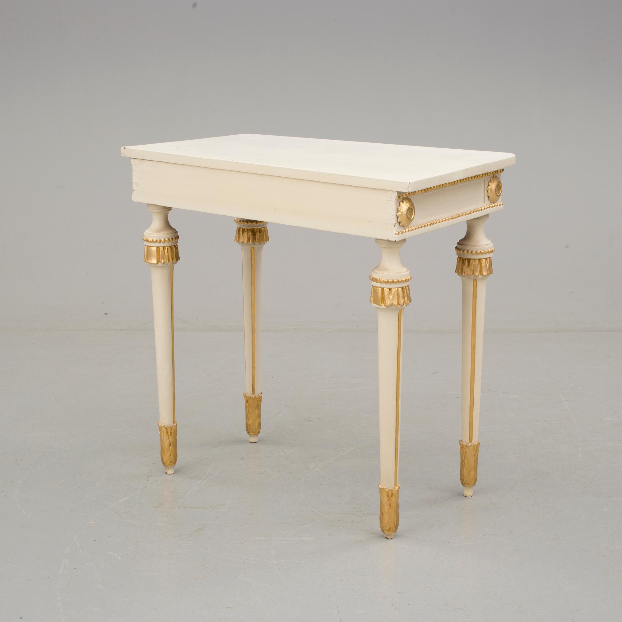 VÄGGBORD, gustavianskt, 1700-talets slut.