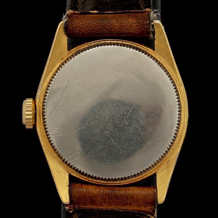 HERRARMBANDSUR, Rolex, Oyster Speedking, guld på stål, 1900-talets mitt. Vikt 33 g.