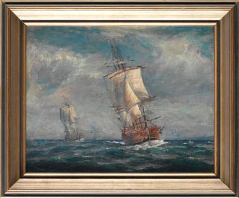 303. Herman Hägg, "Fregatter från Gustav III:s tid".