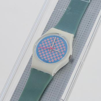 Swatch, Raspberry Shortcake,  wristwatch, 25 mm.