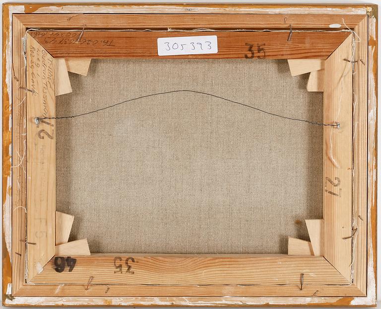 PHILIP VON SCHANTZ. Olja på duk. Sign PvS o dat 84.