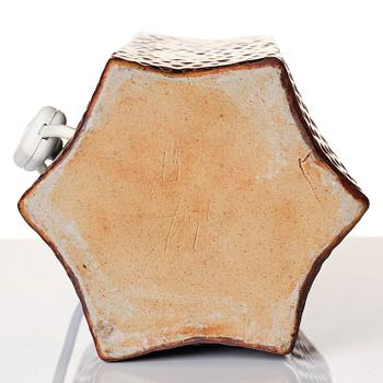 Stig Lindberg, a stoneware table lamp, Gustavsberg Studio 1970.