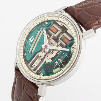 Bulova, Accutron, "Spaceview", wristwatch, 35 mm.