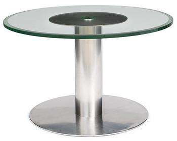 779. An Axel-Einar Hjorth "Typenko" glass top on a metal base, Nordiska kompaniet, 1930's.