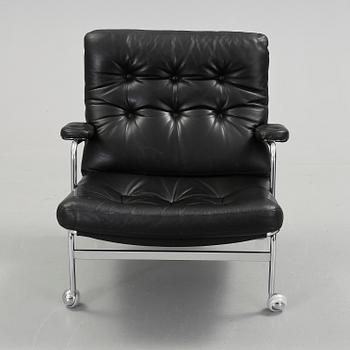 FÅTÖLJ, "Karin", Bruno Mathsson, märkt Dux.
