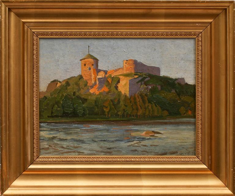 GERHARD LICHTENBERG-BLOM, olja på duk, sign.