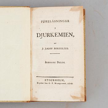 Berzelius’ föreläsningar i djurkemien (2 vol).