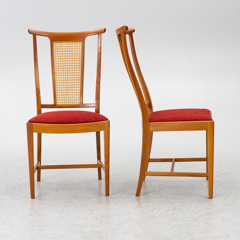Bertil Fridhagen, Chairs, 4, “Alf”, Bodafors, mid-20th century.