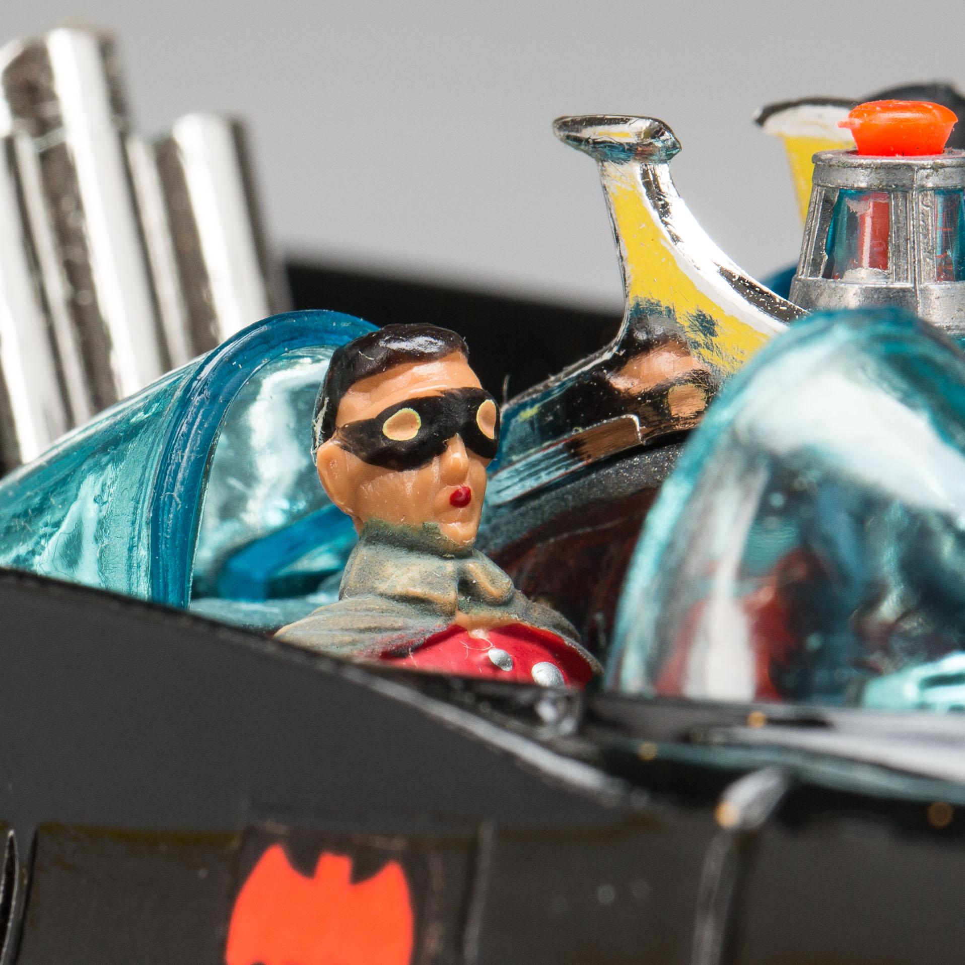 LEKSAKSBIL, CORGI Toys Batman 267 BATMOBILE. Made in  Britain 1966.