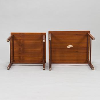 Olof Ottelin, A 1960s 'Triplex' nesting table for Keravan Puusepäntehdas, Stockmann, Finland.