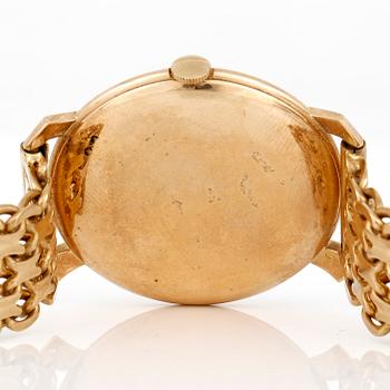 ARMBANDSUR, 18k guld, International Watch Company, IWC, Schaffhausen, 1960-tal, tot vikt ca 87,1 gram.