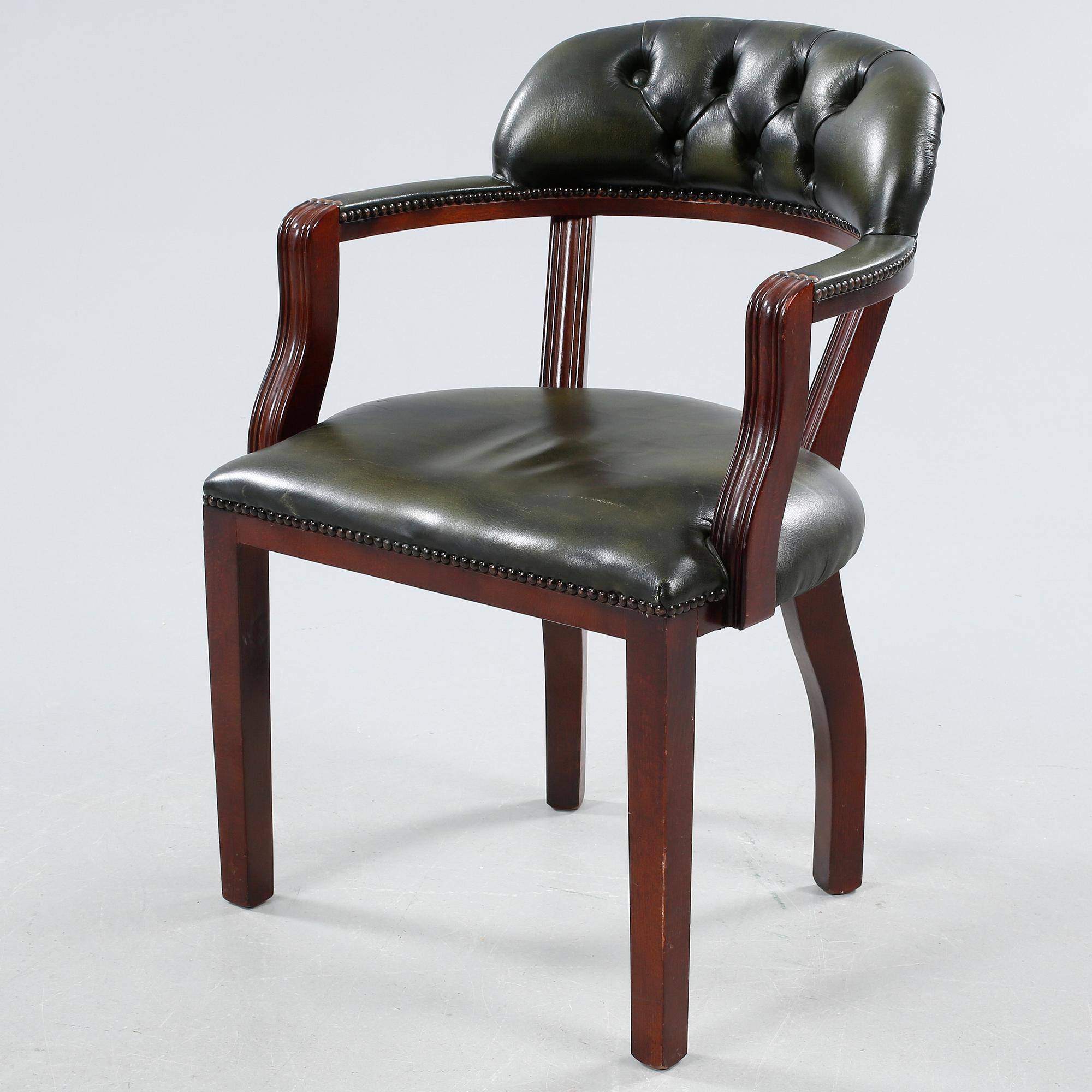 A armchair from the second half of the 20th century.