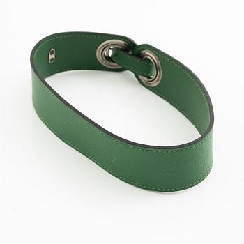 Hermès, koppel samt halsband till hund.
