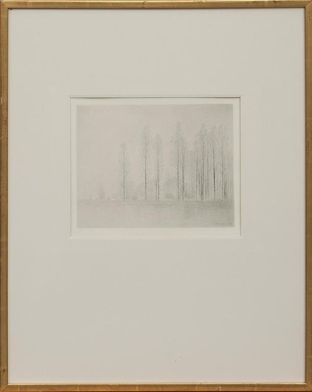 GUNNAR NORRMAN, teckning.