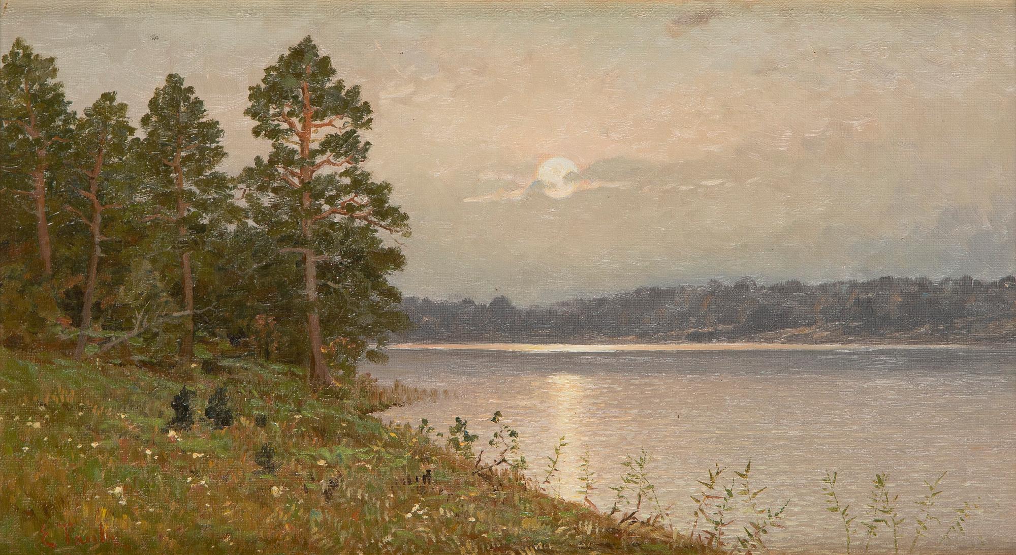 Eugen Taube, Skymningslandskap.